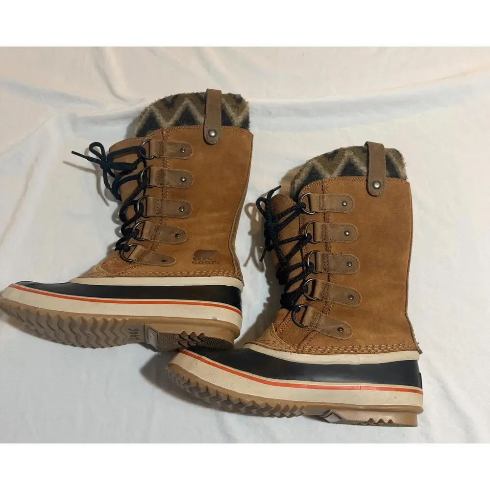 Sorel Womens Joan Of Artic Winter Snow Boots Size 6‎
